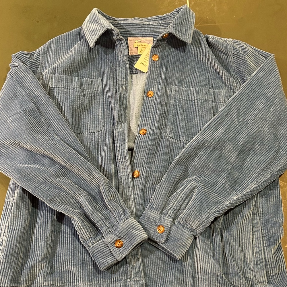 Corduroy, L.L. Bean shacket